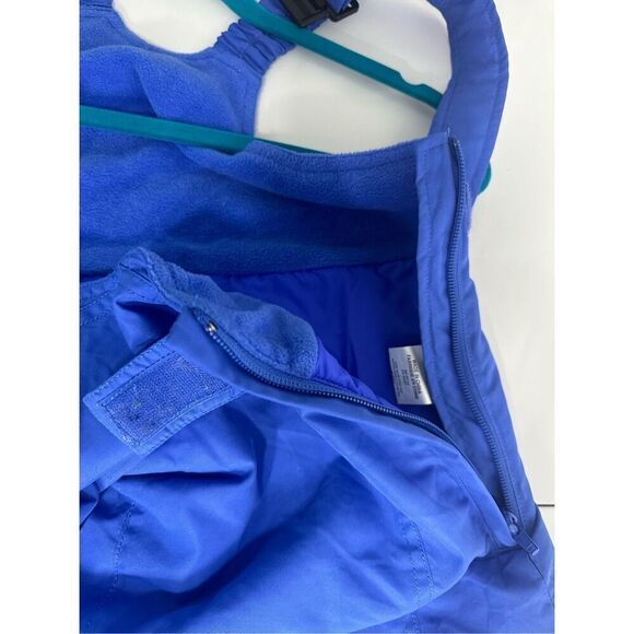 Columbia Ski Snow Pants Overall Bibs Blue Unisex Adjustable Purple Size 14/16Y - Picture 13 of 16